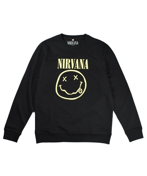 ROCK-OFF(ロックオフ)の「【ROCK-OFF】【AW】NIRVANA HAPPY FACE SWEAT(スウェット・メンズ・ブラック系その他・MEDIUM/X-LARGE)」の2枚目の写真