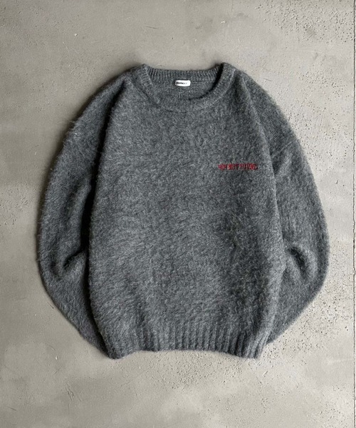 sedacle(セダクル)の「バックパッチシャギーニット(ニット/セーター・メンズ・ブラック/グレー/ブラウン・SMALL/MEDIUM/LARGE)」の19枚目の写真