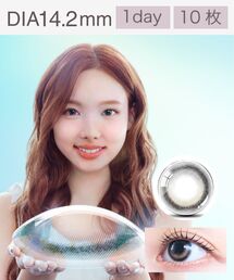 eyestar(アイスター)の【水光カラコン】eyestar(アイスター) 1DAY 10枚入り アイコニックブラウン(コンタクトレンズ・カラコン)
