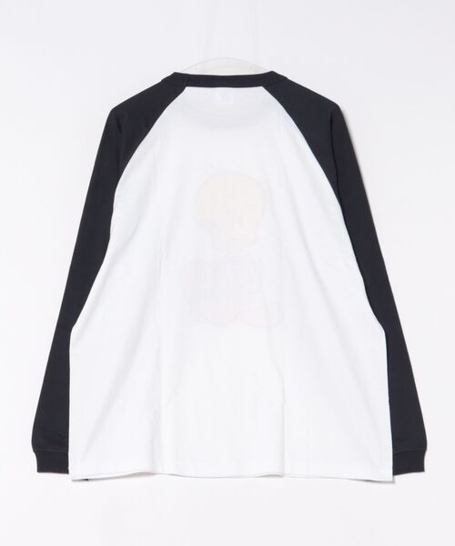 Rendez-Vous(ランデヴー)の「【 LOONEY TUNES 】 ロングスリーブTシャツ (ラグラン) 25W10(Tシャツ/カットソー・レディース・ホワイト×レッド/ホワイト×ネイビー・LARGE/X-LARGE)」の3枚目の写真