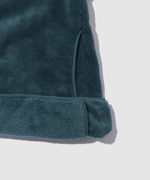 NAVY（ネイビー）の「NAVY シャギーフリースジップジャケット（ブルゾン・メンズ・グレイッシュベージュ/ブルーグリーン/ブラック/ピンク/ネイビー・L/M/S/XL）」の9枚目の写真