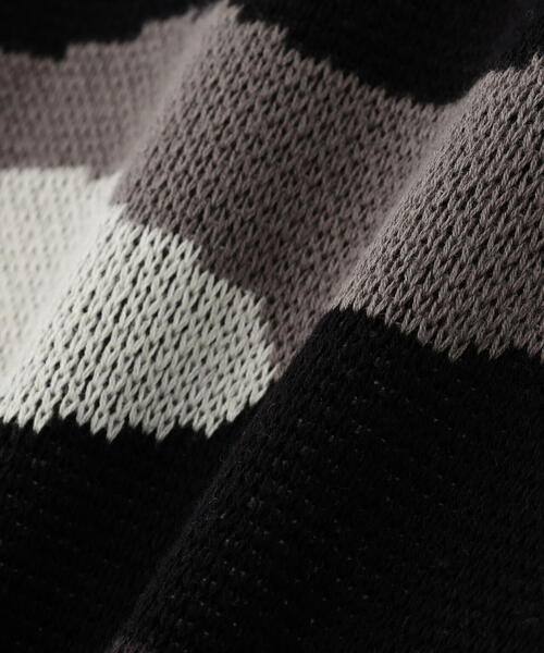 WHITELAND（ホワイトランド）の「WHITELAND/ホワイトランド/CAMO LINKING KNIT（ニット/セーター・メンズ・ピンク/ブルー・F）」の16枚目の写真