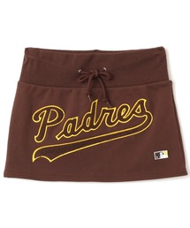 MLB（メジャーリーグベースボール）の「atmos pink MLB Logo Sweat Skirt / アトモス ピンク MLB ロゴ スウェット スカート 【SP】（スカート）」