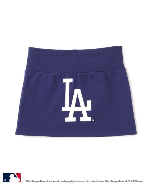 MLB(メジャーリーグベースボール)の「atmos pink MLB Logo Sweat Skirt / アトモス ピンク MLB ロゴ スウェット スカート 【SP】(スカート・レディース・ブルー/ブラウン/ネイビー・FREE)」の5枚目の写真