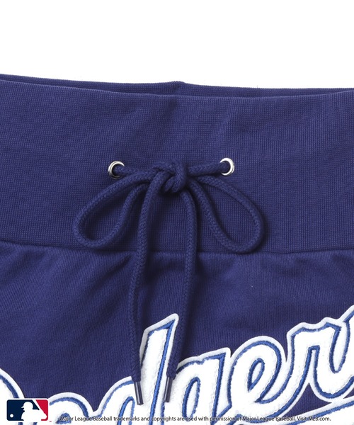 MLB(メジャーリーグベースボール)の「atmos pink MLB Logo Sweat Skirt / アトモス ピンク MLB ロゴ スウェット スカート 【SP】(スカート・レディース・ブルー/ブラウン/ネイビー・FREE)」の6枚目の写真