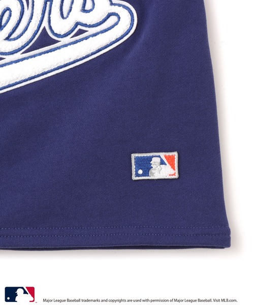 MLB(メジャーリーグベースボール)の「atmos pink MLB Logo Sweat Skirt / アトモス ピンク MLB ロゴ スウェット スカート 【SP】(スカート・レディース・ブルー/ブラウン/ネイビー・FREE)」の7枚目の写真