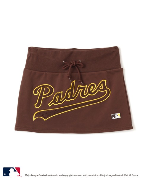 MLB(メジャーリーグベースボール)の「atmos pink MLB Logo Sweat Skirt / アトモス ピンク MLB ロゴ スウェット スカート 【SP】(スカート・レディース・ブルー/ブラウン/ネイビー・FREE)」の8枚目の写真