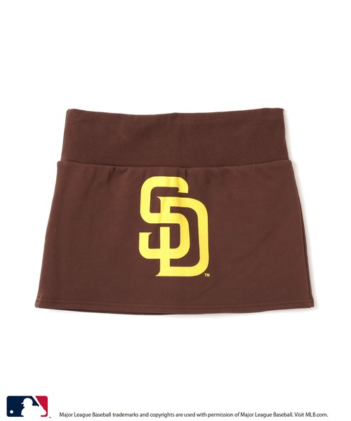 MLB(メジャーリーグベースボール)の「atmos pink MLB Logo Sweat Skirt / アトモス ピンク MLB ロゴ スウェット スカート 【SP】(スカート・レディース・ブルー/ブラウン/ネイビー・FREE)」の9枚目の写真
