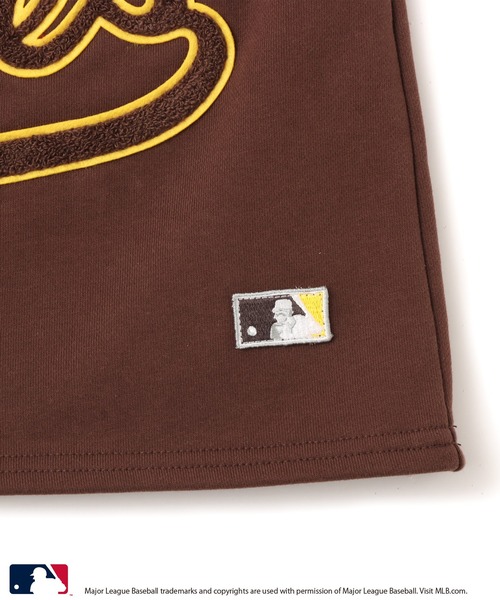 MLB(メジャーリーグベースボール)の「atmos pink MLB Logo Sweat Skirt / アトモス ピンク MLB ロゴ スウェット スカート 【SP】(スカート・レディース・ブルー/ブラウン/ネイビー・FREE)」の11枚目の写真