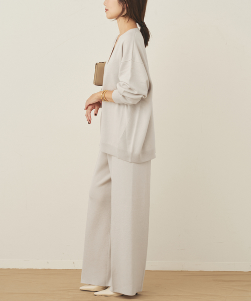 Plage CASH TOUCH flare パンツ カーディガン　2点セット CASH TOUCH カーディガン（カーディガン/ボレロ）｜Plage（プラージュ