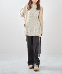 ARCHIVER（アーカイバ）の「【RS】【ケーブルBIGクルーニット】（ニット/セーター）」