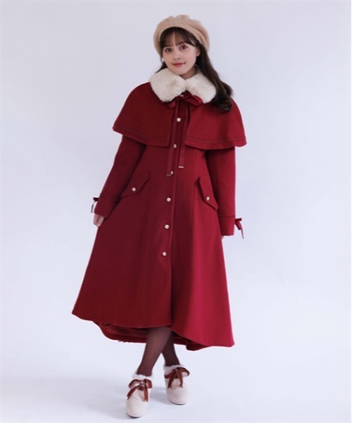 レディースのダッフルコート（レッド系）一覧 - WEAR