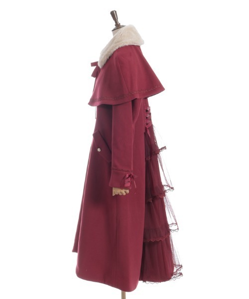 ケープセットバッスルコート（ダッフルコート）｜axes femme