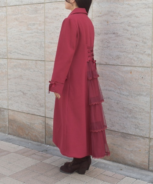 axes femme（アクシーズファム）の「ケープセットバッスルコート