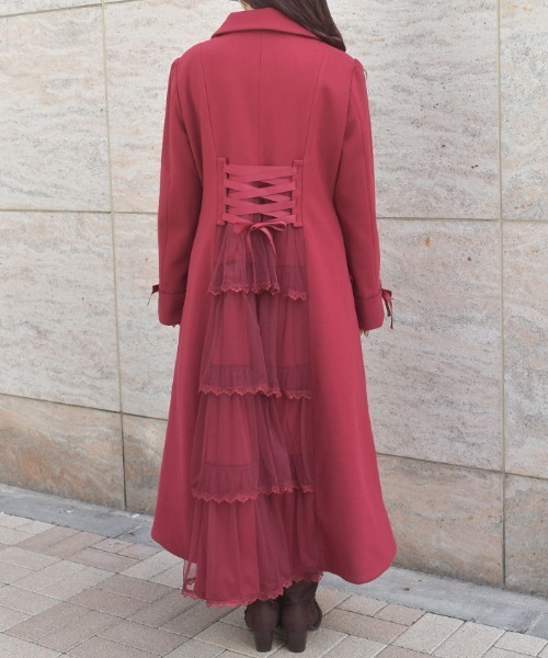 axes femme（アクシーズファム）の「ケープセットバッスルコート