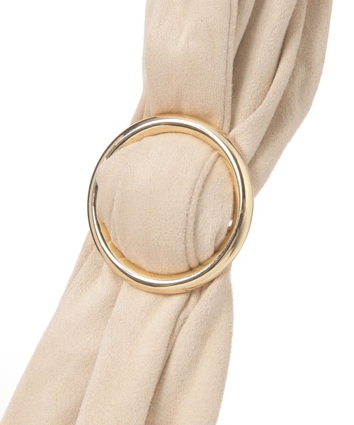 Elura（エルーラ）の「ソフトスエードショルダー/131381（ショルダーバッグ・レディース・アイボリー/イエロー・ONE SIZE）」の13枚目の写真