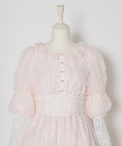 mellfy memory(メルフィーメモリー)の「Angelic Sugar Lace onepiece(ワンピース・レディース・ホワイト/ピンク・SMALL/MEDIUM)」の9枚目の写真