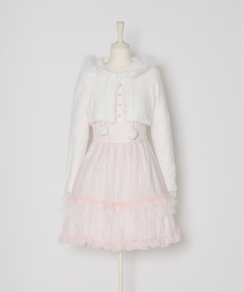 mellfy memory(メルフィーメモリー)の「Angelic Sugar Lace onepiece(ワンピース・レディース・ホワイト/ピンク・SMALL/MEDIUM)」の4枚目の写真