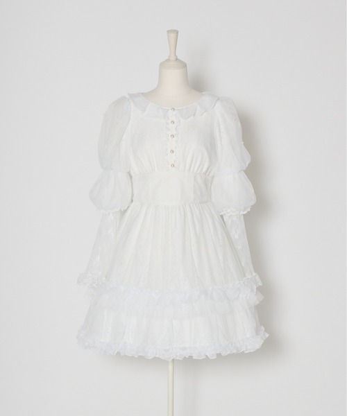 mellfy memory(メルフィーメモリー)の「Angelic Sugar Lace onepiece(ワンピース・レディース・ホワイト/ピンク・SMALL/MEDIUM)」の18枚目の写真