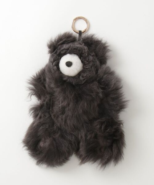 COSY（コージー）の「COSY Larg Bear Baby Alpaca Key ring　コージー ラージ ベア アルパカ キーリング 熊 チャーム（チャーム・レディース・ホワイト系1/グレー系1/ブラウン系1/ベージュ系1・FREE）」の18枚目の写真