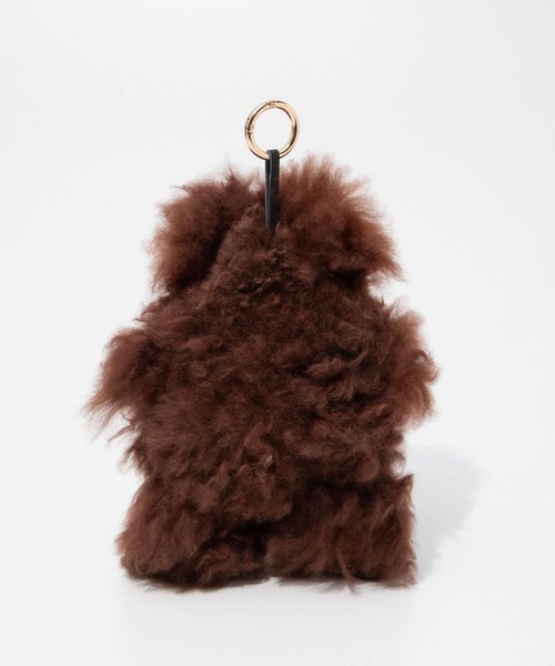 COSY（コージー）の「COSY Larg Bear Baby Alpaca Key ring　コージー ラージ ベア アルパカ キーリング 熊 チャーム（チャーム・レディース・ホワイト系1/グレー系1/ブラウン系1/ベージュ系1・FREE）」の5枚目の写真