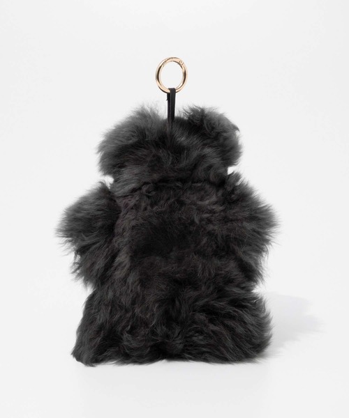 COSY（コージー）の「COSY Larg Bear Baby Alpaca Key ring　コージー ラージ ベア アルパカ キーリング 熊 チャーム（チャーム・レディース・ホワイト系1/グレー系1/ブラウン系1/ベージュ系1・FREE）」の8枚目の写真