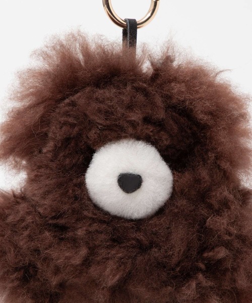 COSY（コージー）の「COSY Larg Bear Baby Alpaca Key ring　コージー ラージ ベア アルパカ キーリング 熊 チャーム（チャーム・レディース・ホワイト系1/グレー系1/ブラウン系1/ベージュ系1・FREE）」の9枚目の写真