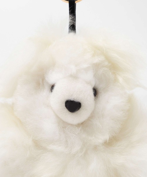 COSY（コージー）の「COSY Larg Bear Baby Alpaca Key ring　コージー ラージ ベア アルパカ キーリング 熊 チャーム（チャーム・レディース・ホワイト系1/グレー系1/ブラウン系1/ベージュ系1・FREE）」の10枚目の写真