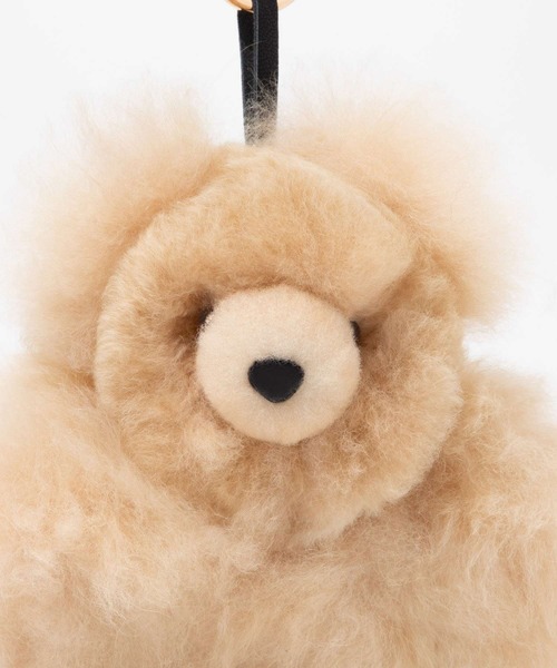 COSY（コージー）の「COSY Larg Bear Baby Alpaca Key ring　コージー ラージ ベア アルパカ キーリング 熊 チャーム（チャーム・レディース・ホワイト系1/グレー系1/ブラウン系1/ベージュ系1・FREE）」の11枚目の写真