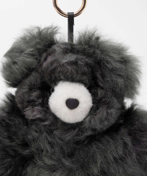 COSY（コージー）の「COSY Larg Bear Baby Alpaca Key ring　コージー ラージ ベア アルパカ キーリング 熊 チャーム（チャーム・レディース・ホワイト系1/グレー系1/ブラウン系1/ベージュ系1・FREE）」の12枚目の写真