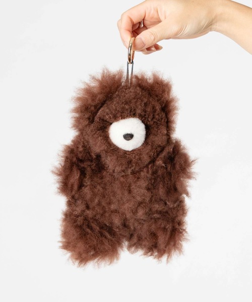 COSY（コージー）の「COSY Larg Bear Baby Alpaca Key ring　コージー ラージ ベア アルパカ キーリング 熊 チャーム（チャーム・レディース・ホワイト系1/グレー系1/ブラウン系1/ベージュ系1・FREE）」の14枚目の写真