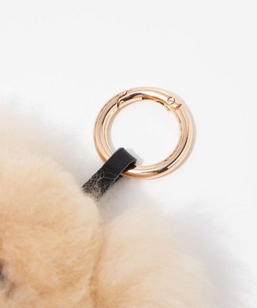 COSY（コージー）の「COSY Larg Bear Baby Alpaca Key ring　コージー ラージ ベア アルパカ キーリング 熊 チャーム（チャーム・レディース・ホワイト系1/グレー系1/ブラウン系1/ベージュ系1・FREE）」の16枚目の写真