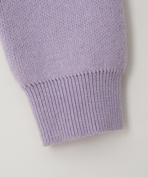 RONRON(ロンロン)の「BUTTON UP KNIT CARDIGAN SOFT PURPLE(カーディガン/ボレロ・レディース・その他・FREE)」の5枚目の写真