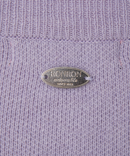 RONRON(ロンロン)の「BUTTON UP KNIT CARDIGAN SOFT PURPLE(カーディガン/ボレロ・レディース・その他・FREE)」の7枚目の写真