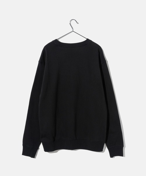 HUF(ハフ)の「HUF ARCH APPLIQUE CREWNECK ハフ アーク アップリケ ロゴ スウェット(スウェット・メンズ・ホワイト系1/ブラック・MEDIUM/X-LARGE/LARGE/SMALL)」の5枚目の写真