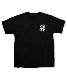 ESCAPEFROM（エスケープフロム）の「Pink Escape Graffiti T-Shirt Black（Tシャツ/カットソー）」