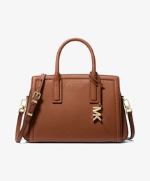 LAILA ぺブルレザー サッチェル スモール