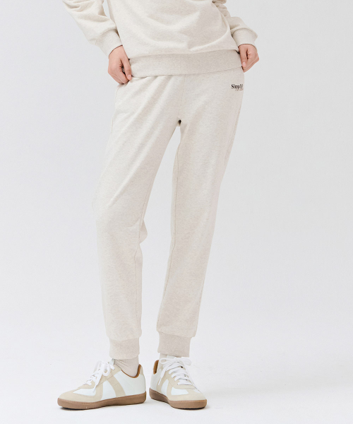 CHASECULT(チェイスカルト)の「レディースジョガーウォームアップパンツ-ベージュ(スウェットパンツ・レディース・ベージュ・76/67/70)」の1枚目の写真