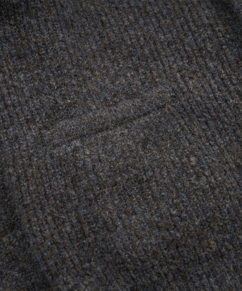 FRIZMWORKS(フリズムワークス)の「BRUSHED WOOL ROUND CARDIGAN _ BROWN(カーディガン/ボレロ・メンズ・その他・SMALL/MEDIUM/LARGE/X-LARGE)」の5枚目の写真