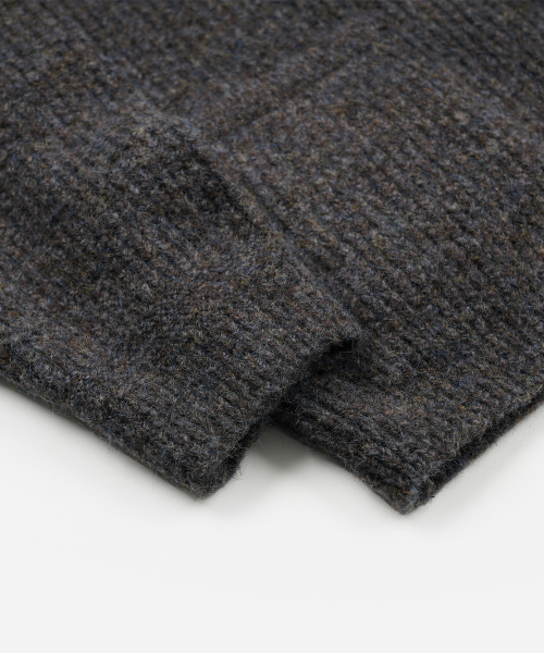 FRIZMWORKS(フリズムワークス)の「BRUSHED WOOL ROUND CARDIGAN _ BROWN(カーディガン/ボレロ・メンズ・その他・SMALL/MEDIUM/LARGE/X-LARGE)」の6枚目の写真