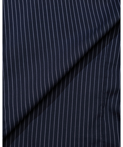 MOAA（モア）の「Stripe Gather Shirt (NAVY)（シャツ/ブラウス・レディース・その他・SMALL/MEDIUM）」の5枚目の写真