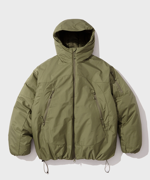 TORAY PRIMALOFT PCU JACKET_SAGE GREEN
