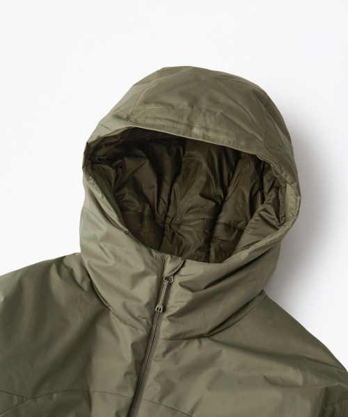 OUTSTANDING(アウトスタンディング)の「TORAY PRIMALOFT PCU JACKET_SAGE GREEN(ダウンジャケット/コート・メンズ・その他・SMALL/MEDIUM/LARGE)」の4枚目の写真