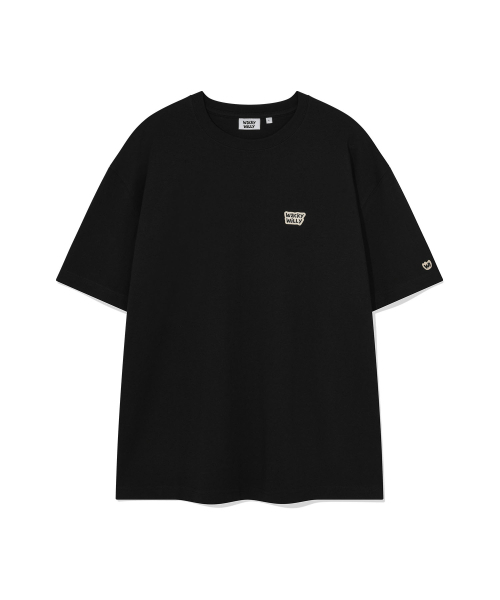 Wacky WiLLy(ワッキーウィリー)の「スモールタイポ半袖Tシャツブラック(Tシャツ/カットソー・レディース・その他・SMALL/MEDIUM/X-SMALL/XX-LARGE/X-LARGE/LARGE)」の2枚目の写真