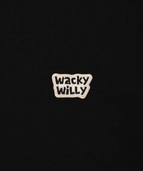 Wacky WiLLy(ワッキーウィリー)の「スモールタイポ半袖Tシャツブラック(Tシャツ/カットソー・レディース・その他・SMALL/MEDIUM/X-SMALL/XX-LARGE/X-LARGE/LARGE)」の5枚目の写真
