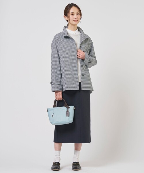 J.PRESS Ladies(J.プレス レディス)の「【WEB限定カラーあり・2way】エステネージュ TYPEWRITER STRIPE シャツ(シャツ/ブラウス・レディース・ホワイト系/サックスブルー系1/ネイビー系1・XS)」の16枚目の写真