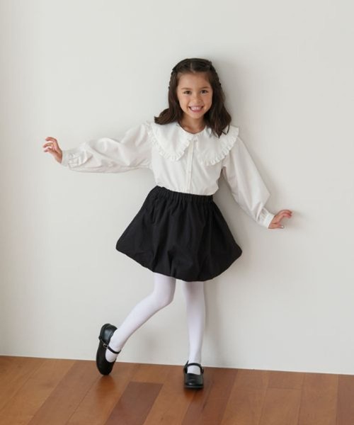 LEPSIM（レプシィム）の「【KIDS】【O.C】GIRLS長袖フリル襟　626899（シャツ/ブラウス・キッズ・オフホワイト・130/120）」の15枚目の写真