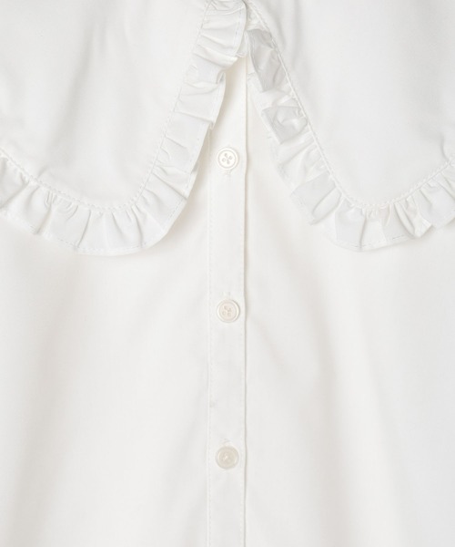 LEPSIM（レプシィム）の「【KIDS】【O.C】GIRLS長袖フリル襟　626899（シャツ/ブラウス・キッズ・オフホワイト・130/120）」の14枚目の写真