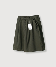 MOOD INSIDE（ムードインサイド）の「ライトコットンワンタックバミューダパンツ_Khaki（その他パンツ）」
