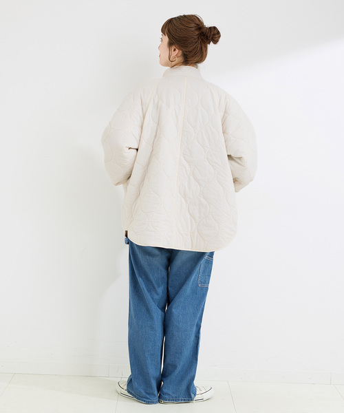 追加》ウォッシャブル / キルティングリバーシブルブルゾン（その他